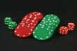 Gambling Chips & Dice Photo