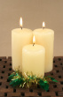 Christmas Candles Photo